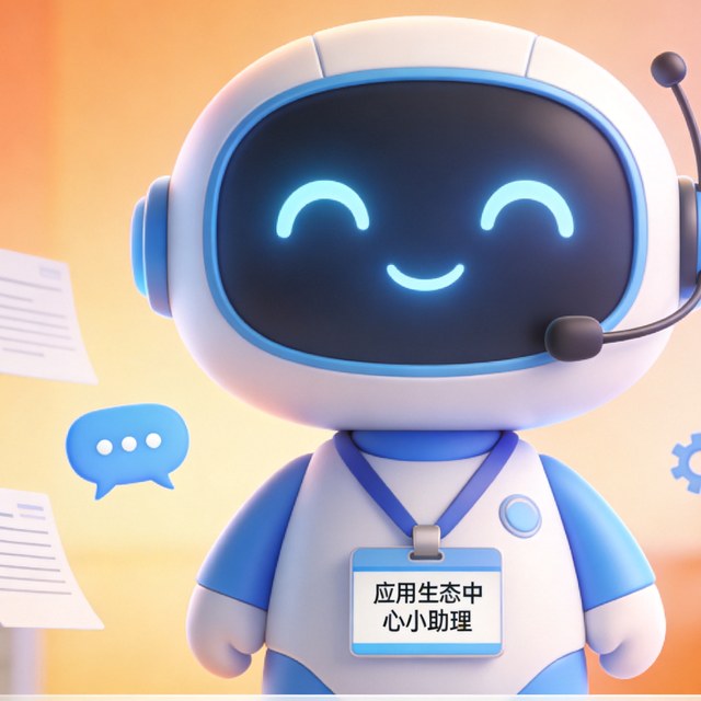 应用生态中心小助理 工牌照